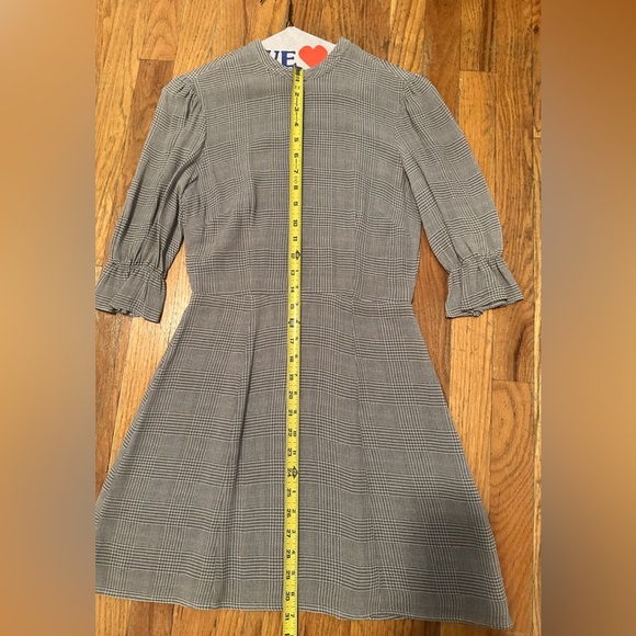 REFORMATION Plaid Mini Dress Cassie - Picture 12 of 14